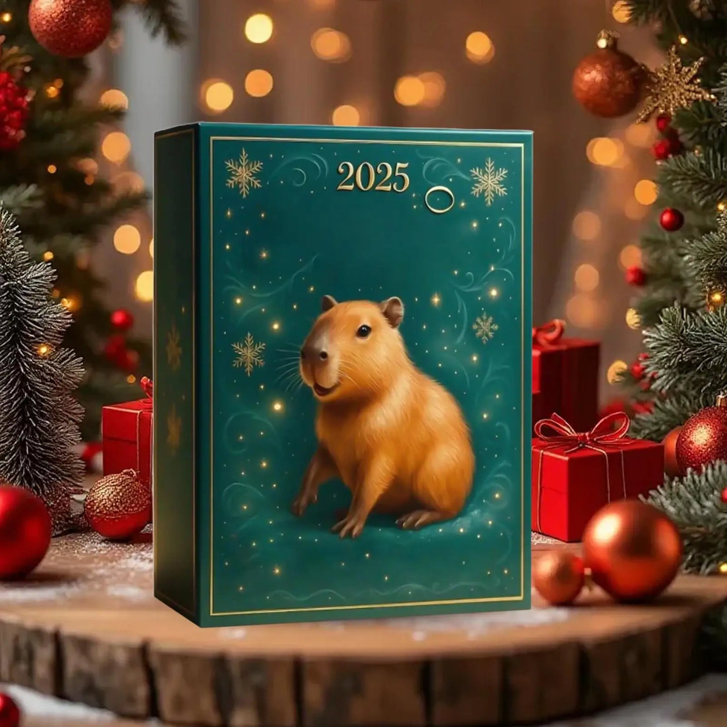 Calendario de adviento de Capibaras