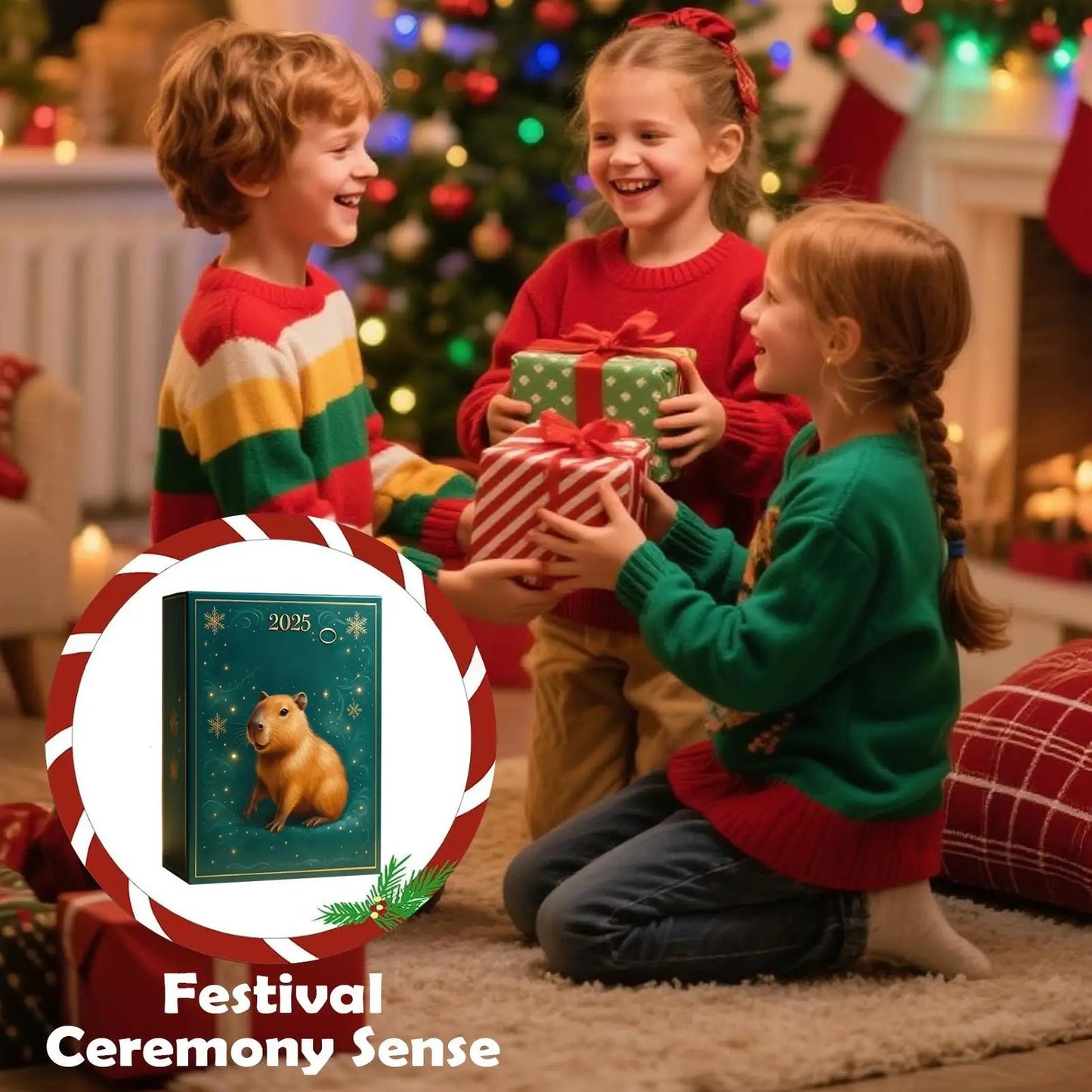 Calendario de adviento de Capibaras