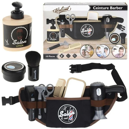 Juguetes de peluquería, juego de afeitado y maquillaje de moda, juguete para fiesta de cumpleaños, juego de disfraces.