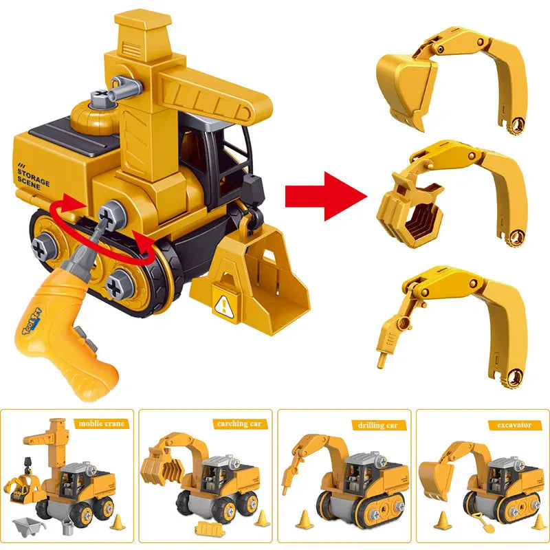 Vehículo Juguete de ingeniería para niños