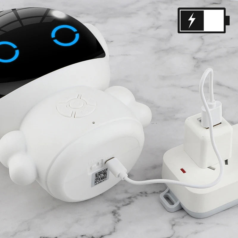 Robot inteligente "Tuya" con inteligencia artificial, WiFi, juguetes educativos para niños con reconocimiento de voz y máquina de aprendizaje educativo interactivo.