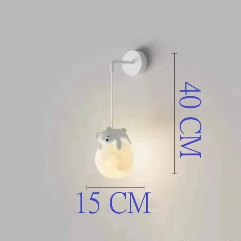 Candelabro LED de Luna