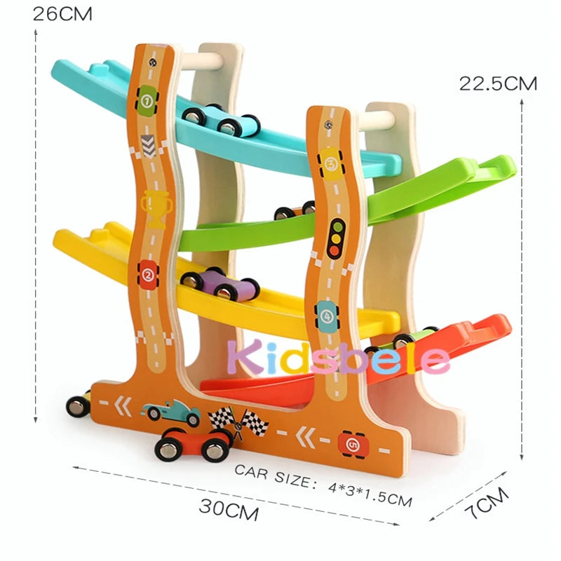 Planeadores de madera de cuatro capas para niños