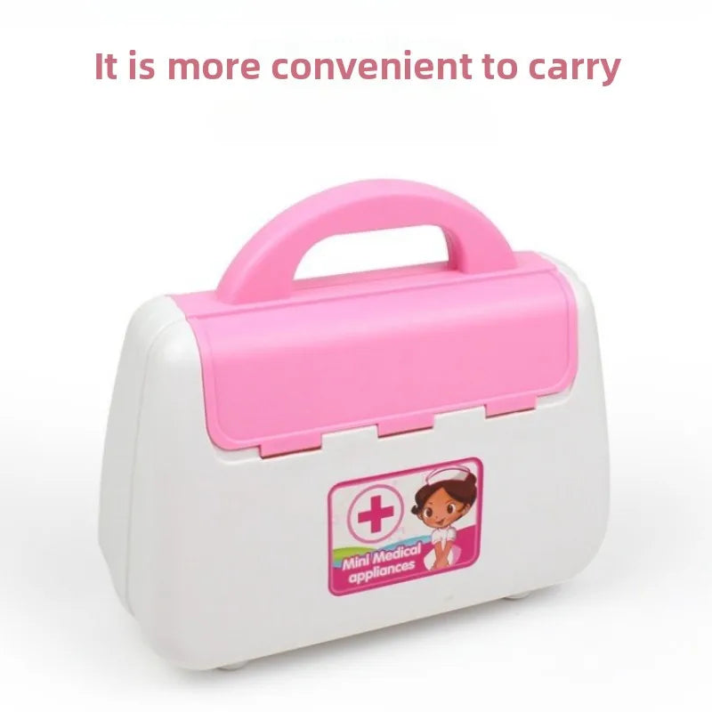 Juego de rol médico, maletín, estetoscopio,  inyecciones, regalo perfecto para niños y niñas.