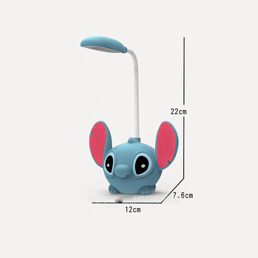 Lámpara de escritorio LED de Lilo y Stitch