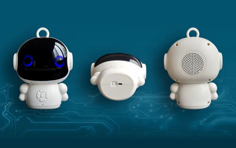 Robot inteligente "Tuya" con inteligencia artificial, WiFi, juguetes educativos para niños con reconocimiento de voz y máquina de aprendizaje educativo interactivo.